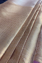 Golden Tissue Silk Woven Saree