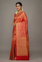 Pink Traditional Woven Kanchipuram Saree