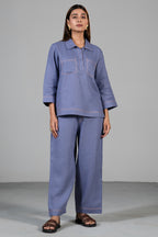 Mulberry Mist Linen Co-Ord Set