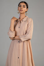 Pink Cotton Silk Dress