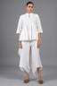 Ivory White Soft Cotton Co-Ord Set