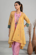 Light Pink and Orange Co-Ord Set with Jacket