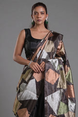 Black Tissue Saree