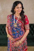 Blue Silk Traditional Patola Saree