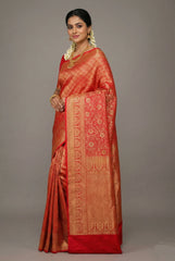 Pink Traditional Woven Kanchipuram Saree