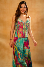 Multi Colored Printed Co-Ord Set