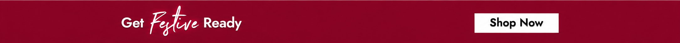 Get Festive Ready collection banner